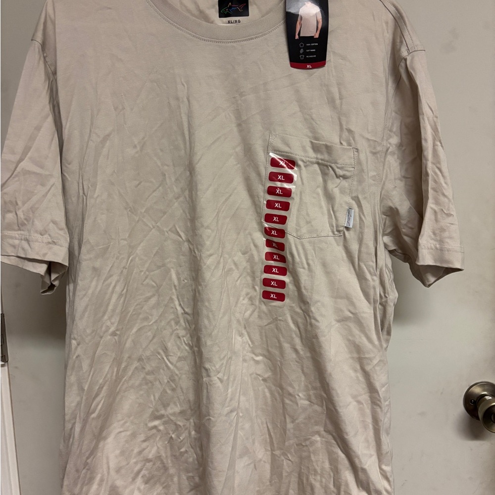 NWT Men's Beige T-Shirt